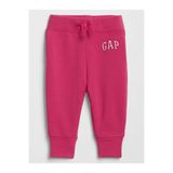 GAP Baby Kız Bebek Pembe Gap Logo Fleece Eşofman Altı
