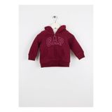 GAP Baskılı Kız Çocuk Kapüşonlu Sweatshirt, Kırmızı, 4-5 Yaş