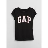 Gap Baskılı Siyah Kız Çocuk T-Shirt 460525000 - XL