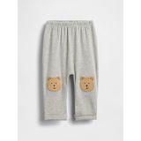 Gap Bebek Açık Gri Brannan Bear Pull-On Eşofman Altı - 0 - 3 Ay