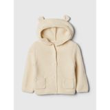 Gap Bebek Bej Brannan Bear Kulak Aplikeli Hırka - 6 - 12 Ay