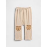 Gap Bebek Bej Brannan Bear Pull-On Eşofman Altı - 3 - 6 Ay