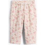 Gap Bebek Çok Renkli Baby Kapitone Gauze Pull-On Pantolon - 6 - 12 Ay