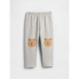 Gap Bebek Gri Pull-On Cozy Astarlı Pantolon - 6 - 12 Ay