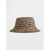 Gap Bebek Kahverengi Reversible Leopar Bucket Şapka - 0 - 6 Ay