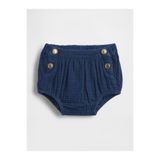 GAP Bebek Koyu Mavi Pamuk Gauze Denim Sailor Şort