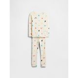 Gap Bebek Krem Halloween Grafik Baskılı Pijama Takımı - 18 - 24 Ay