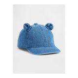 GAP Bebek Mavi Denim Bear Beyzbol Şapka