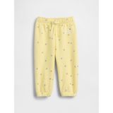 Gap Bebek Sarı Vintagesoft Terry Logo Jogger Eşofman Altı - 0 - 3 Ay