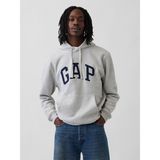 Gap Erkek Açık Gri Vintagesoft Arch Gap Logo Sweatshirt - M