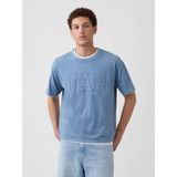 Gap Erkek Açık Mavi Everyday Soft Boxy Gap Logo T-Shirt