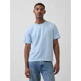 Gap Erkek Açık Mavi Heavyweight Original T-Shirt - 2XL