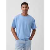 Gap Erkek Açık Mavi Vintagesoft Boxy T-Shirt - 2XL