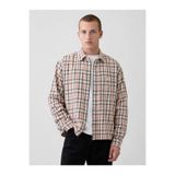 Gap Erkek Açık Pembe Sunwashed Twill Düz Kenar Gömlek