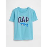 Gap Erkek Bebek Açık Mavi Logo T-Shirt - 18 - 24 Ay