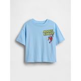 Gap Erkek Bebek Açık Mavi Marvel Oversized Grafik Baskılı T-Shirt - 6 - 12 Ay