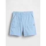 Gap Erkek Bebek Açık Mavi Mix & Match Pull-On Şort - 6 - 12 Ay