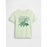 Gap Erkek Bebek Açık Yeşil Grafik Baskılı T-Shirt - 5 Yaş