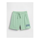 GAP Erkek Bebek Açık Yeşil Logo Pull-On Fransız Havlu Kumaş Şort