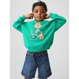 Gap Erkek Bebek Açık Yeşil Vintagesoft Relaxed Kapüşonlu Sweatshirt - 2 Yaş