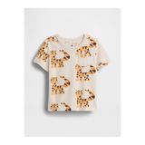 GAP Erkek Bebek Bej Mix & Match Cep T-Shirt