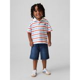 Gap Erkek Bebek Beyaz Brannan Bear Polo T-Shirt - 5 Yaş