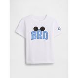 Gap Erkek Bebek Beyaz Disney Lil' Bro Grafik Baskılı T-Shirt - 4 Yaş
