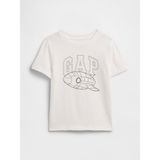 Gap Erkek Bebek Beyaz Grafik Baskılı T-Shirt - 2 Yaş
