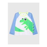 GAP Erkek Bebek Beyaz Logo T-shirt