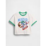 Gap Erkek Bebek Beyaz Marvel Oversized Grafik Baskılı T-Shirt - 18 - 24 Ay