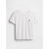 Gap Erkek Bebek Beyaz Mix & Match Pocket T-Shirt - 4 Yaş