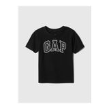 GAP Erkek Bebek Gap Logo T-Shirt Siyah
