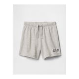 GAP Erkek Bebek Gri Gap Logo Havlu Kumaş Relaxed Pull-On Şort