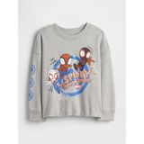Gap Erkek Bebek Gri Marvel Grafik Baskılı T-Shirt - 6 - 12 Ay