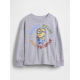 Gap Erkek Bebek Gri Minion Grafik Baskılı T-Shirt - 6 - 12 Ay