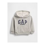 GAP Erkek Bebek Gri Relaxed Istanbul Logo Sweatshirt