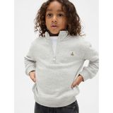 Gap Erkek Bebek Gri VintageSoft Yarım Fermuarlı Sweatshirt - 6 - 12 Ay