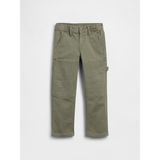 Gap Erkek Bebek Haki Original Straight Carpenter Jean Pantolon - 4 Yaş - Yeşil