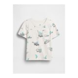 GAP Erkek Bebek Kırık Beyaz Mix & Match Cep T-Shirt