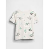 Gap Erkek Bebek Kırık Beyaz Mix & Match Pocket T-Shirt - 4 Yaş