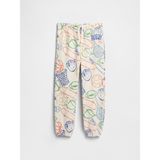 Gap Erkek Bebek Kırık Beyaz Relaxed Gap Logo Pull-On Jogger Eşofman Altı - 6 - 12 Ay