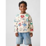Gap Erkek Bebek Kırık Beyaz Vintagesoft Sweatshirt - 18 - 24 Ay