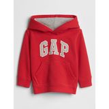 Gap Erkek Bebek Kırmızı Gap Logo Fransız Havlu Kumaş Sweatshirt - 6 - 12 Ay