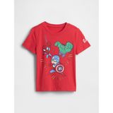 Gap Erkek Bebek Kırmızı Marvel Avengers Grafik Baskılı T-Shirt - 3 Yaş
