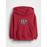 Gap Erkek Bebek Kırmızı Vintagesoft Terry Sport Logo Sweatshirt - 6 - 12 Ay