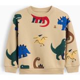 Gap Erkek Bebek Koyu Bej Vintagesoft Sweatshirt - 5 Yaş