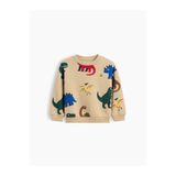 GAP Erkek Bebek Koyu Bej VintageSoft Sweatshirt