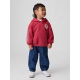 Gap Erkek Bebek Koyu Kırmızı Keith Haring Vintagesoft Sweatshirt - 3 Yaş