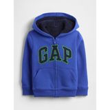 Gap Erkek Bebek Koyu Mavi Gap Logo Sherpa Fermuarlı Sweatshirt - 6 - 12 Ay