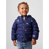 Gap Erkek Bebek Koyu Mavi Puffer Şişme Mont - 3 Yaş